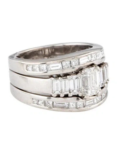 Pre-owned Ring 14k 4.54ctw Diamond Band  In Multi