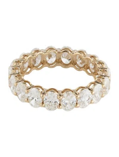 Pre-owned Ring 14k 4.62ctw Diamond Eternity Band In Multicolor