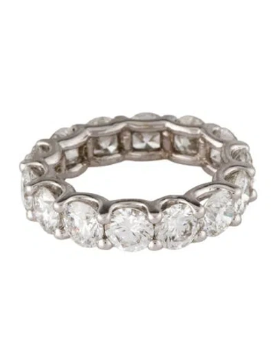 Pre-owned Ring 14k 4.62ctw Lab-grown Diamond Eternity  In Multi