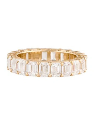 Pre-owned Ring 14k 4.92ctw Lab-grown Diamond Eternity Band In Multi