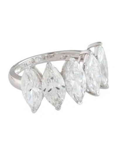 Pre-owned Ring 14k 4.93ctw Lab-grown Diamond Cocktail  In Multi