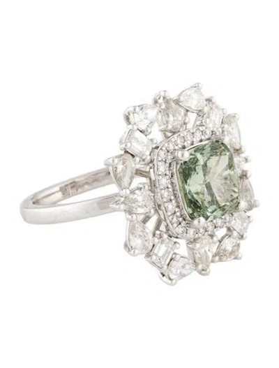 Pre-owned Ring 14k 4.94ctw Lab-grown Diamond Cocktail  In Multi