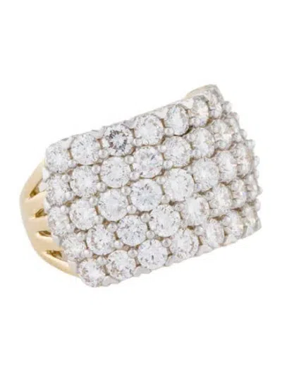 Pre-owned Ring 14k 5.00ctw Lab-grown Diamond Band In Multi