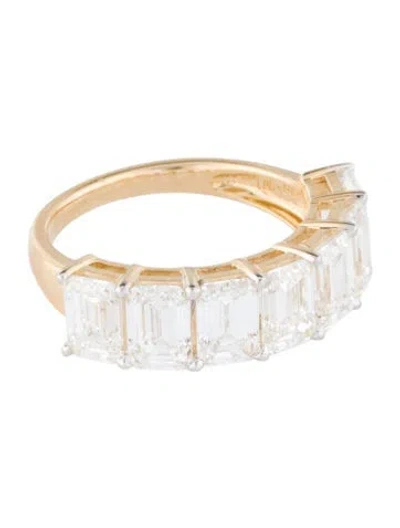 Pre-owned Ring 14k 5.00ctw Lab-grown Diamond Band In Multi