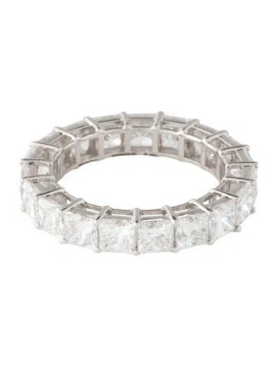 Pre-owned Ring 14k 5.10ctw Lab-grown Diamond Eternity Band In Multicolor