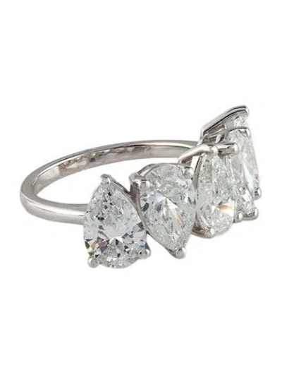 Pre-owned Ring 14k 5.23ctw Lab-grown Diamond Band In Multi