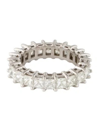 Pre-owned Ring 14k 5.28ctw Diamond Eternity Band In Multi