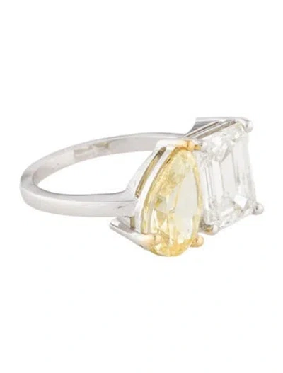 Pre-owned Ring 14k 5.99ctw Lab-grown Diamond Cocktail  In Multi