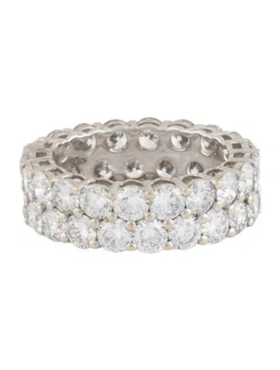 Pre-owned Ring 14k 6.00ctw Lab-grown Diamond Eternity Band In Multi