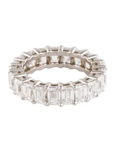Pre-owned Ring 14k 6.51ctw Lab-grown Diamond Eternity Band In Multi