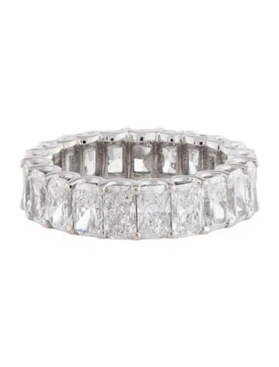 Pre-owned Ring 14k 6.72ctw Lab-grown Diamond Eternity Band In Multicolor