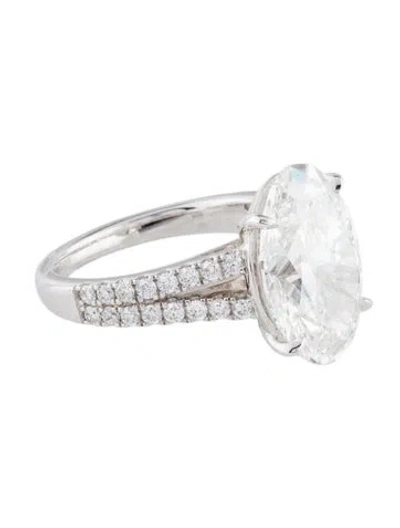 Pre-owned Ring 14k 7.22ct Lab-grown Diamond Cocktail  In Multi