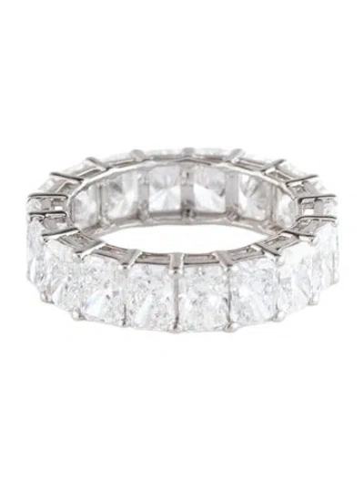 Pre-owned Ring 14k 7.39ctw Lab-grown Diamond In Multicolor