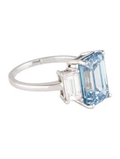 Pre-owned Ring 14k 7.50ctw Lab-grown Diamond Engagement  In Multi
