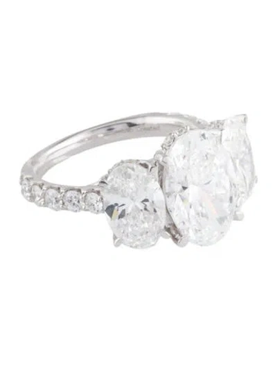 Pre-owned Ring 14k 7.75ctw Lab Grown Diamond Cocktail  In Multi