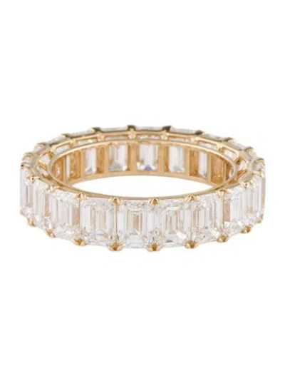 Pre-owned Ring 14k 7.84ctw Lab-grown Diamond Eternity Band  In Multi
