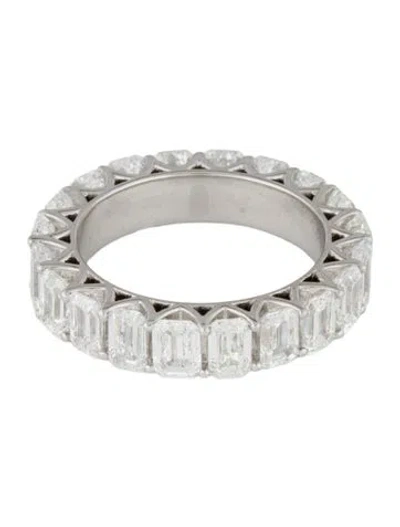 Pre-owned Ring 14k 8.00ctw Lab-grown Diamond Eternity Band In Multi