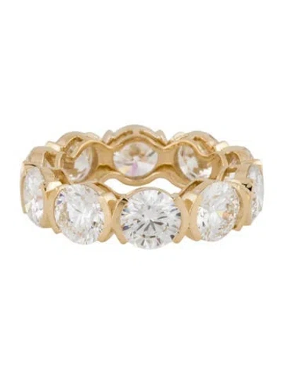 Pre-owned Ring 14k 8.30ctw Lab-grown Diamond Eternity Band In Multi