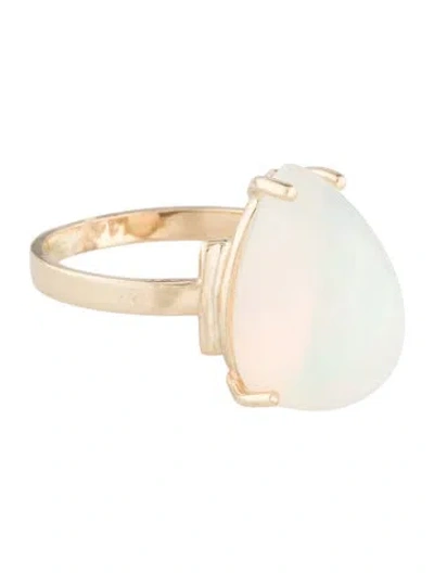 Pre-owned Ring 14k 8.91ct Opal Cocktail  In Multi