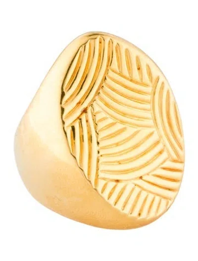 Pre-owned Ring 14k Abstract  In Multi