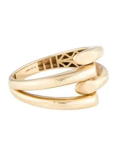 Pre-owned Ring 14k Band In Multi