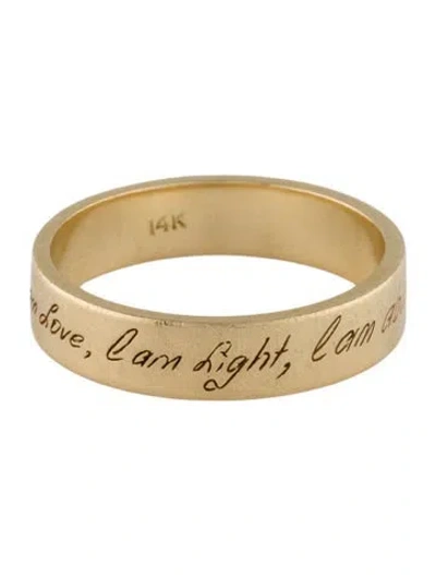 Pre-owned Ring 14k Band In Multi