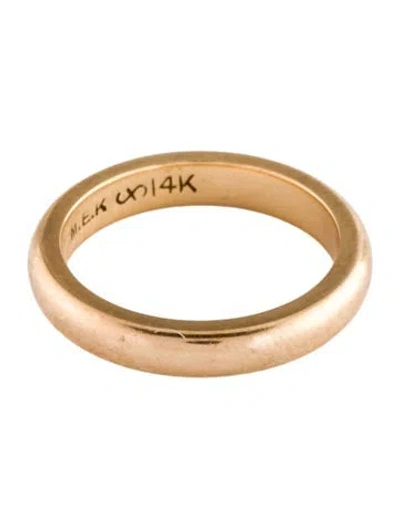 Pre-owned Ring 14k Band In Multi