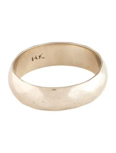 Pre-owned Ring 14k Band In Multi