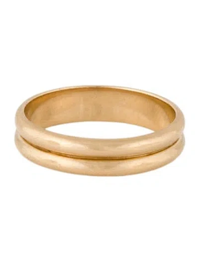 Pre-owned Ring 14k Band In Multicolor