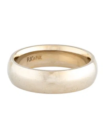 Pre-owned Ring 14k Band In Multicolor