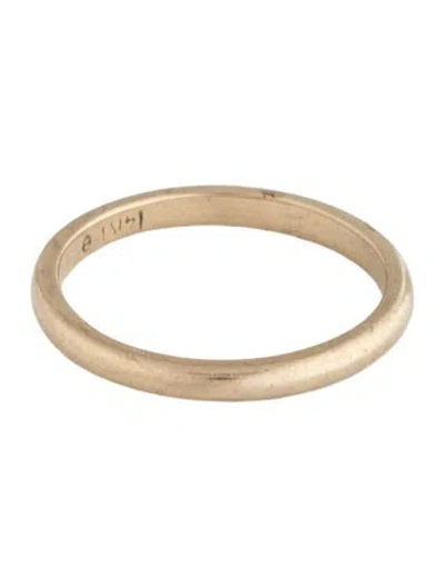 Pre-owned Ring 14k Band In Multicolor