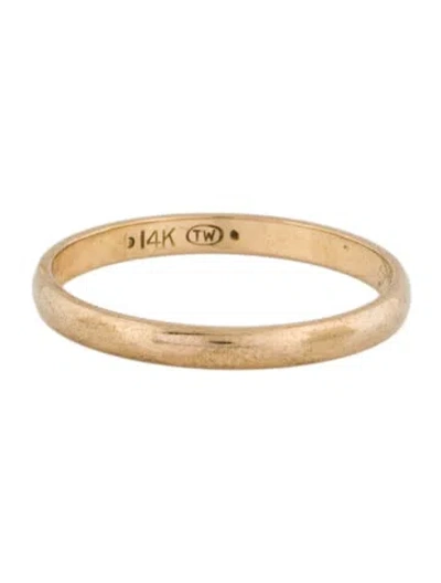 Pre-owned Ring 14k Band  In Multi