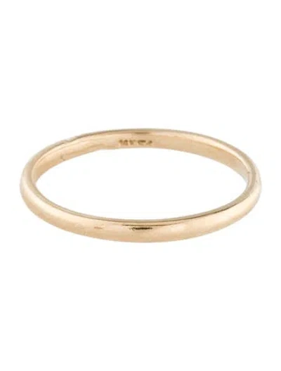 Pre-owned Ring 14k Band  In Multi