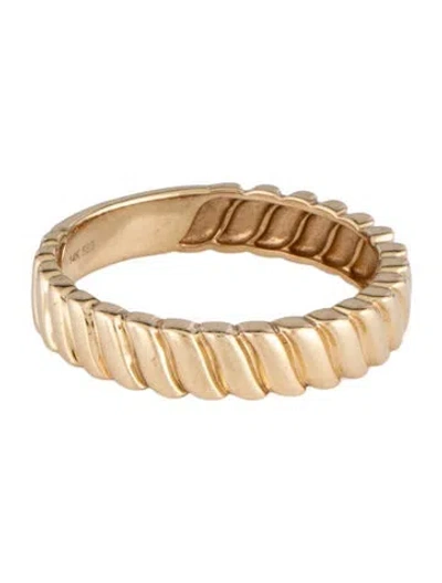 Pre-owned Ring 14k Band  In Multi