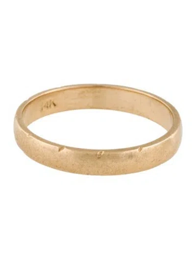 Pre-owned Ring 14k Band  In Multicolor