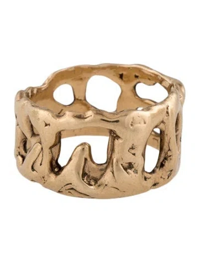 Pre-owned Ring 14k Band  In Multicolor