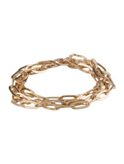Pre-owned Ring 14k Chain  In Multicolor