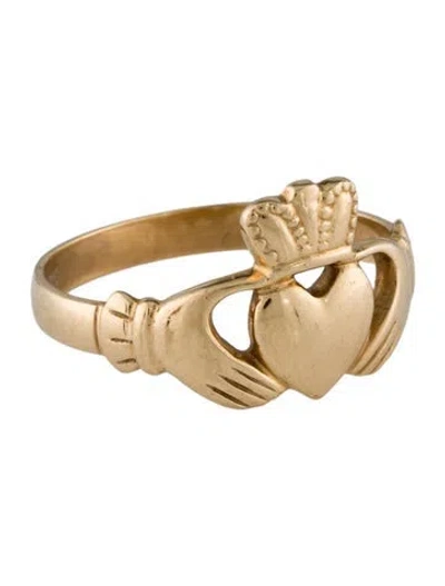 Pre-owned Ring 14k Claddagh Cocktail  In Multi