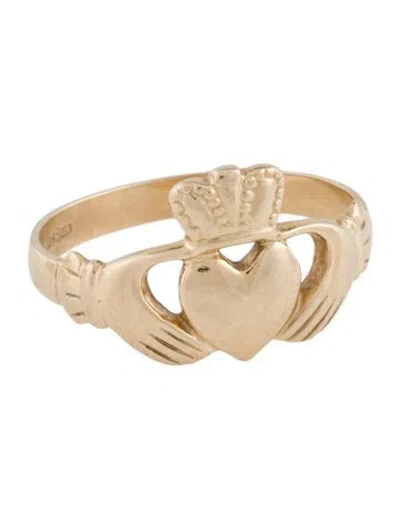 Pre-owned Ring 14k Claddagh  In Multicolor