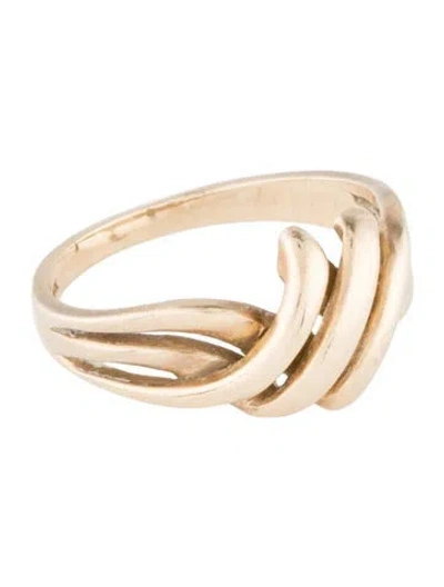Pre-owned Ring 14k Cocktail  In Multicolor