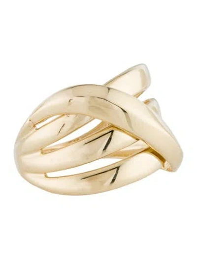 Pre-owned Ring 14k Crossover  In Multi