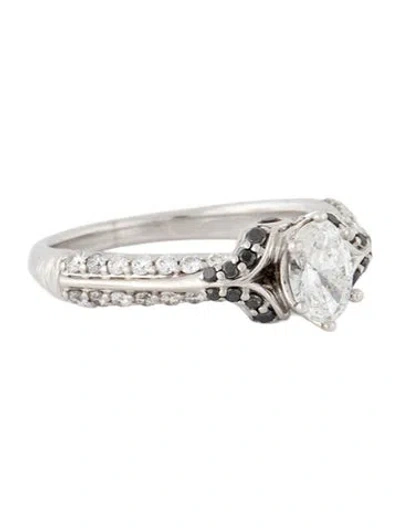 Pre-owned Ring 14k Diamond & Ruby Enchanted Disney Evil Queen Engagement  In Multi