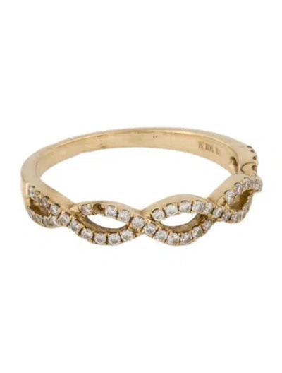 Pre-owned Ring 14k Diamond Band In Multi