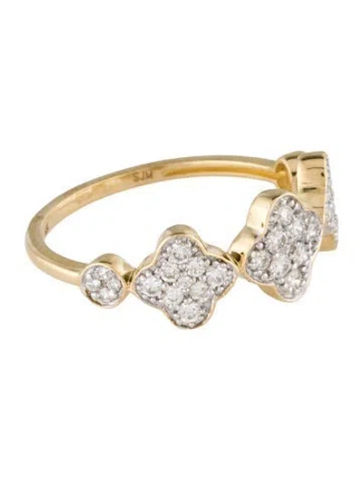 Pre-owned Ring 14k Diamond Band In Multi
