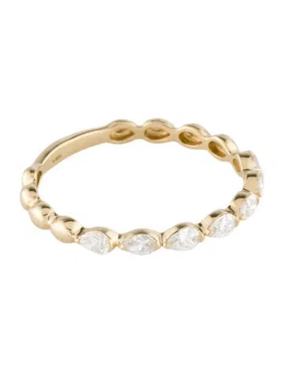 Pre-owned Ring 14k Diamond Band In Multi