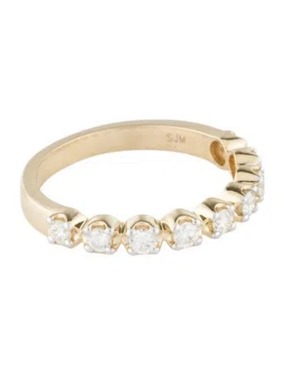 Pre-owned Ring 14k Diamond Band In Multi