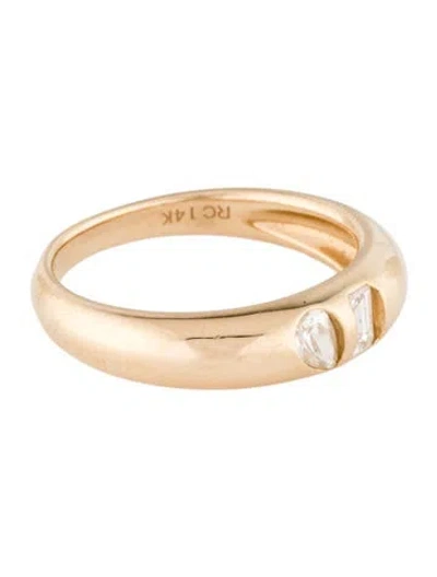 Pre-owned Ring 14k Diamond Band In Multi