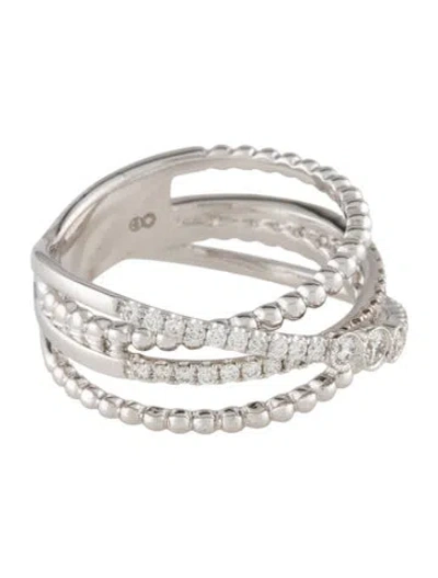 Pre-owned Ring 14k Diamond Band In Multi