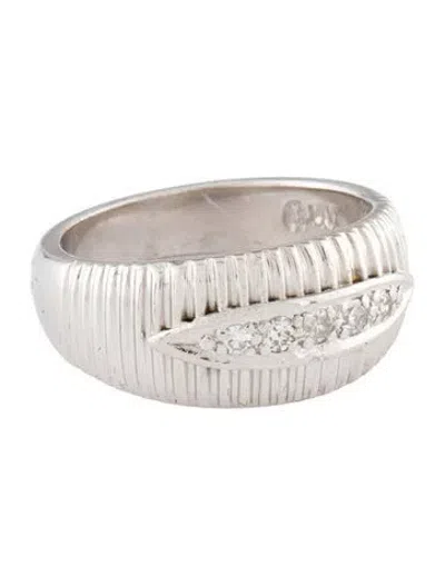 Pre-owned Ring 14k Diamond Band In Multi
