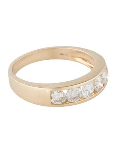 Pre-owned Ring 14k Diamond Band In Multi